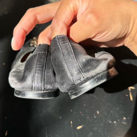 Tory Burch Claire Elastic Ballet Size 9.5 Black - Picture 8 of 14